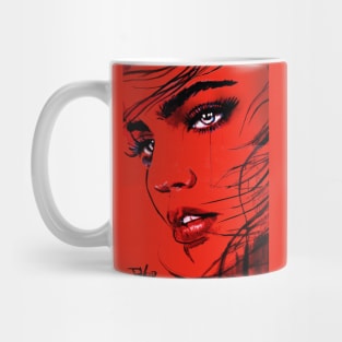 Crimson utopia Mug